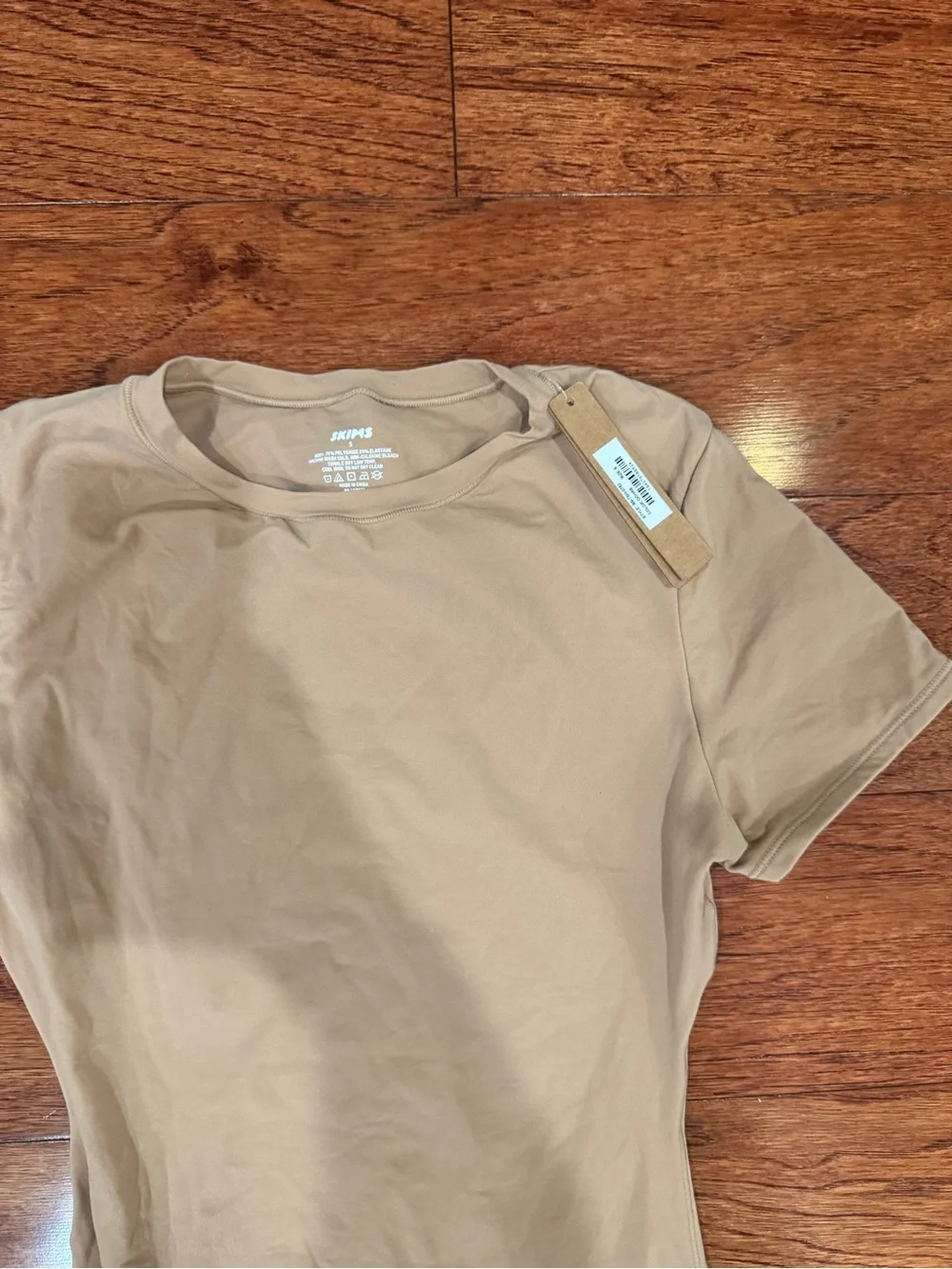 Skims Short-Sleeve One-Piece Fits Everyone Bodysuit NWT Size Small